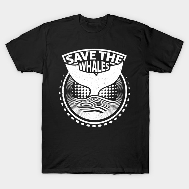 Save The Whales T-Shirt by mansour